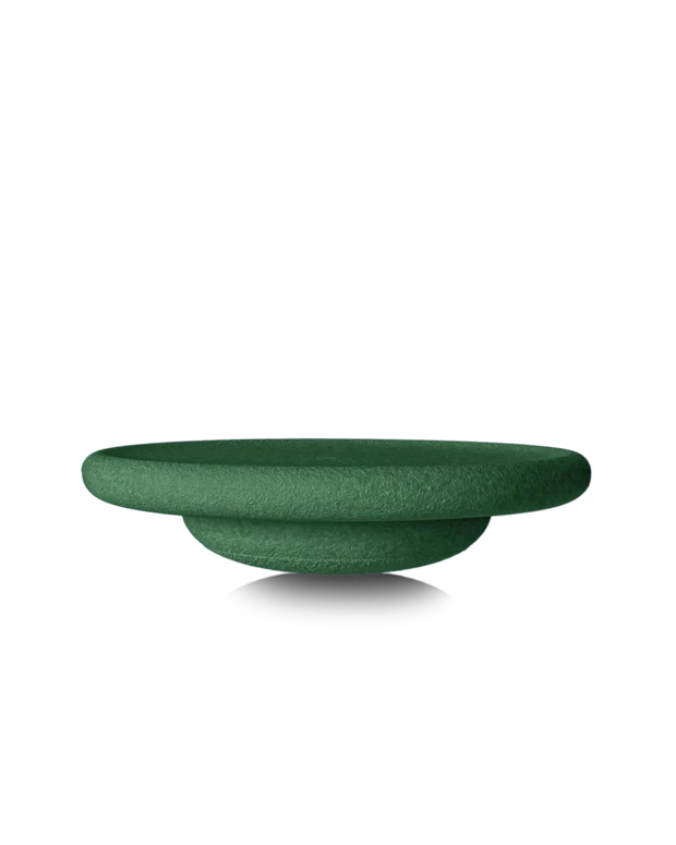 Dunkelgrünes Balanceboard von Stapelstein, "dark green"