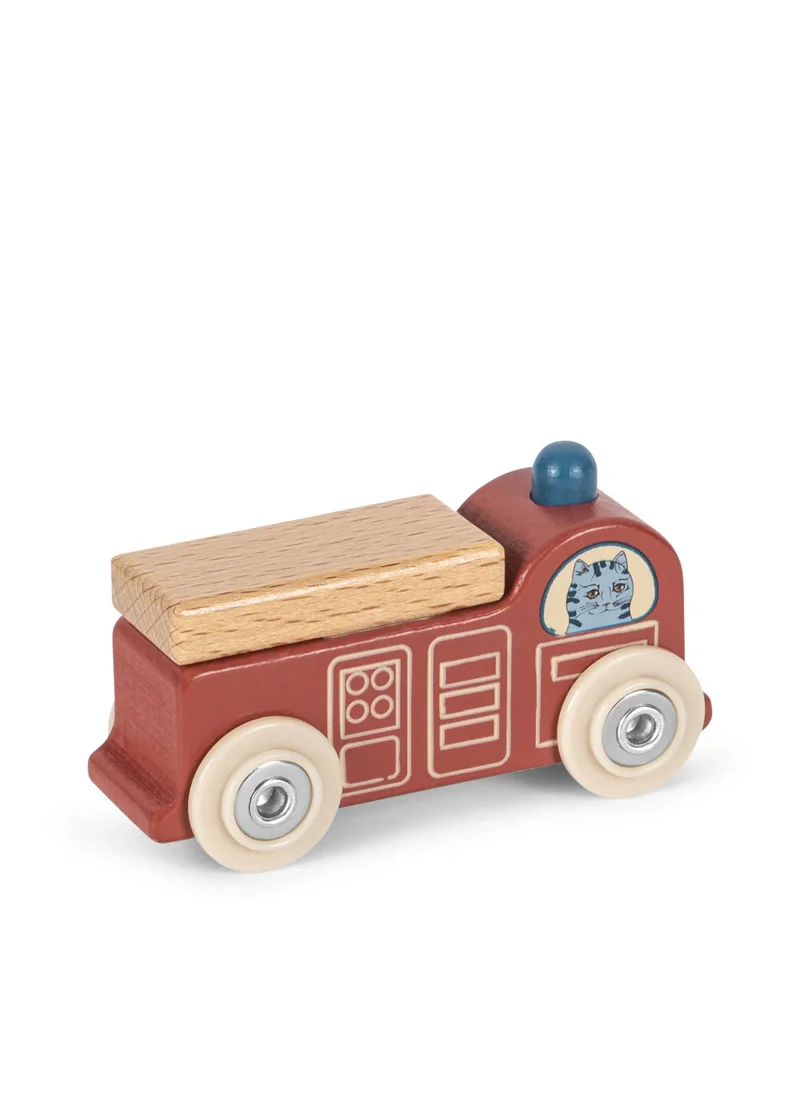 Kleines Feuerwehr-Auto von Konges Slojd, ca. 7cm