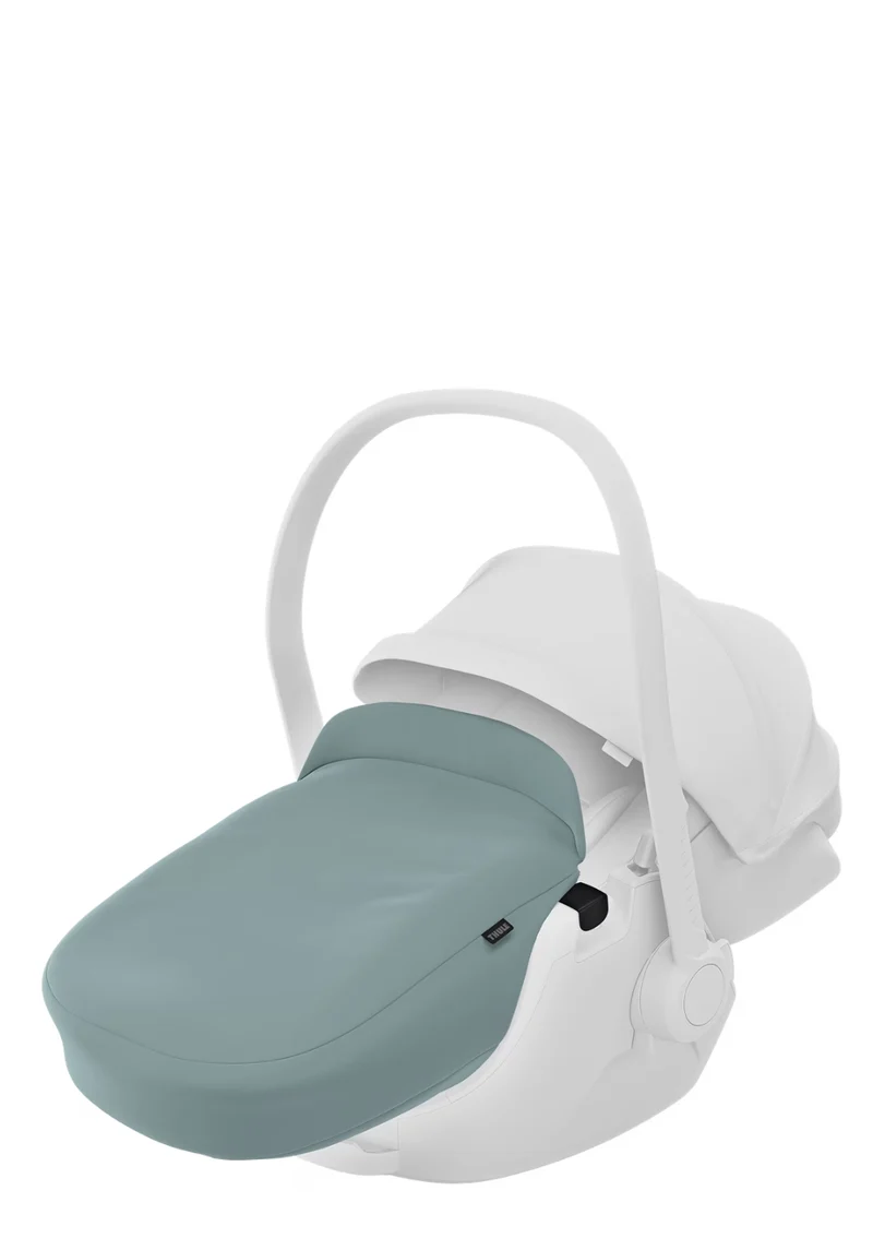 Fußsack für Babyschale 'Maple' Mid Blue