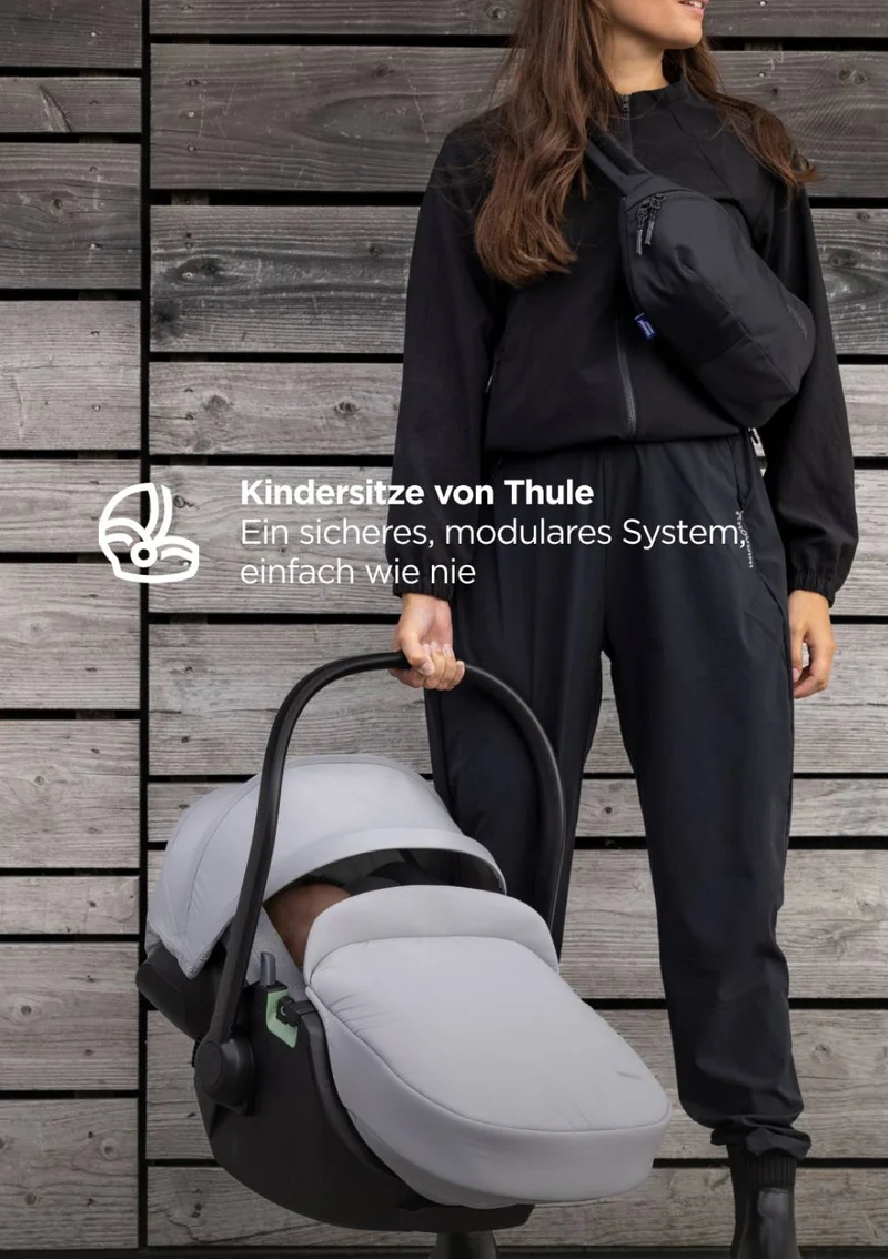 Fußsack für Babyschale 'Maple' Light Grey