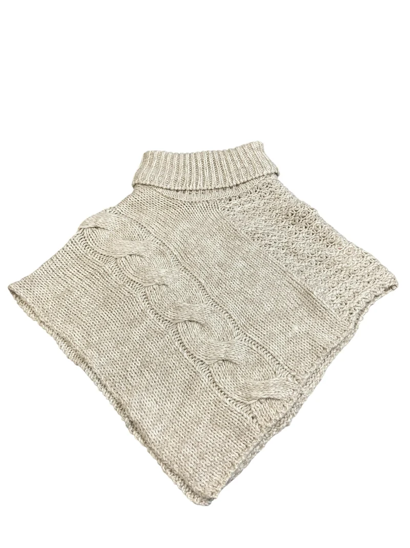 Lemon Beret Poncho 116 | 6yrs