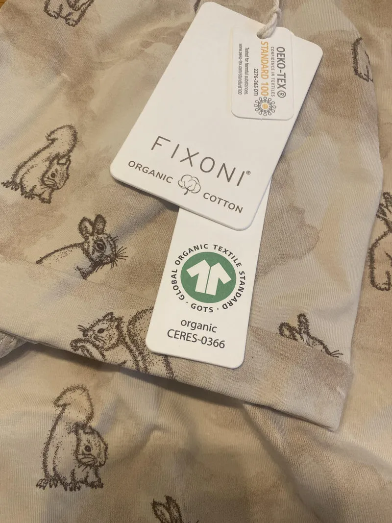 Fixoni Strampler Set mit Füssen und Mütze 62 | 03m