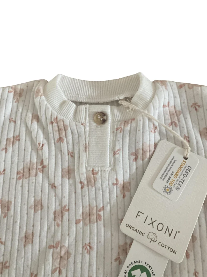 Fixoni Romper mit Blumen 68 | 06m
