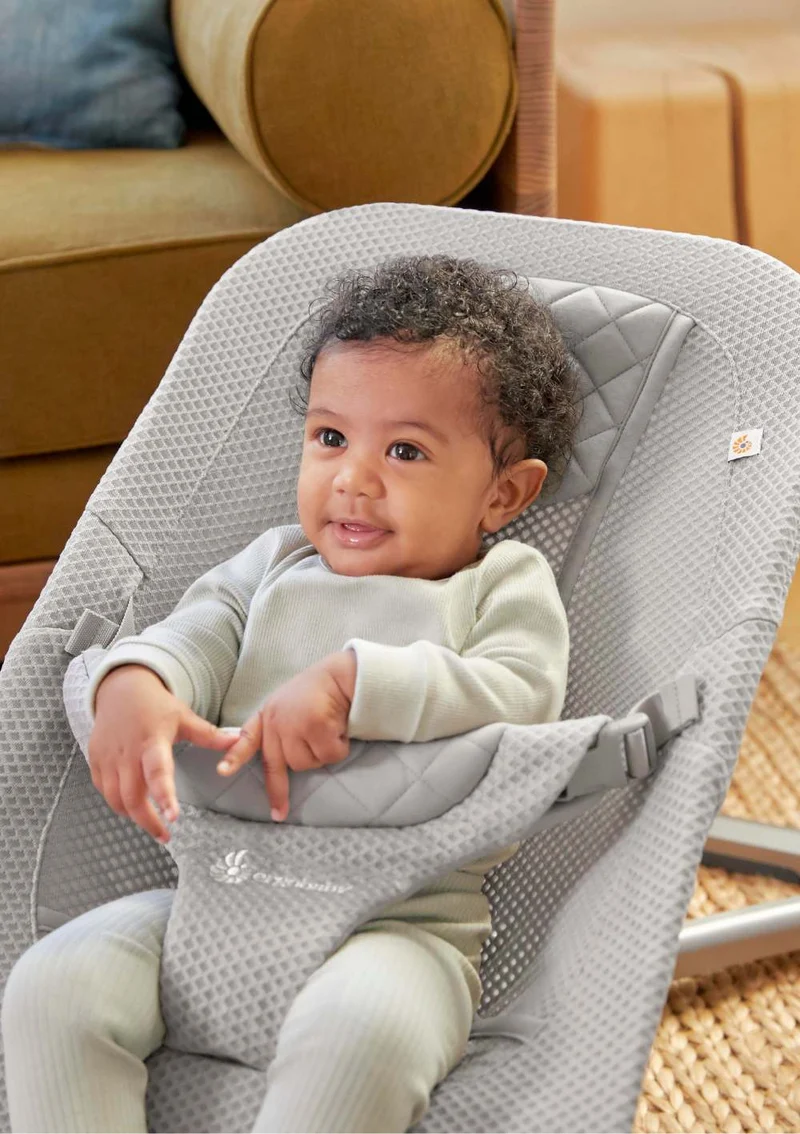 3-in-1 Babywippe 'Evolve' Mesh light grey