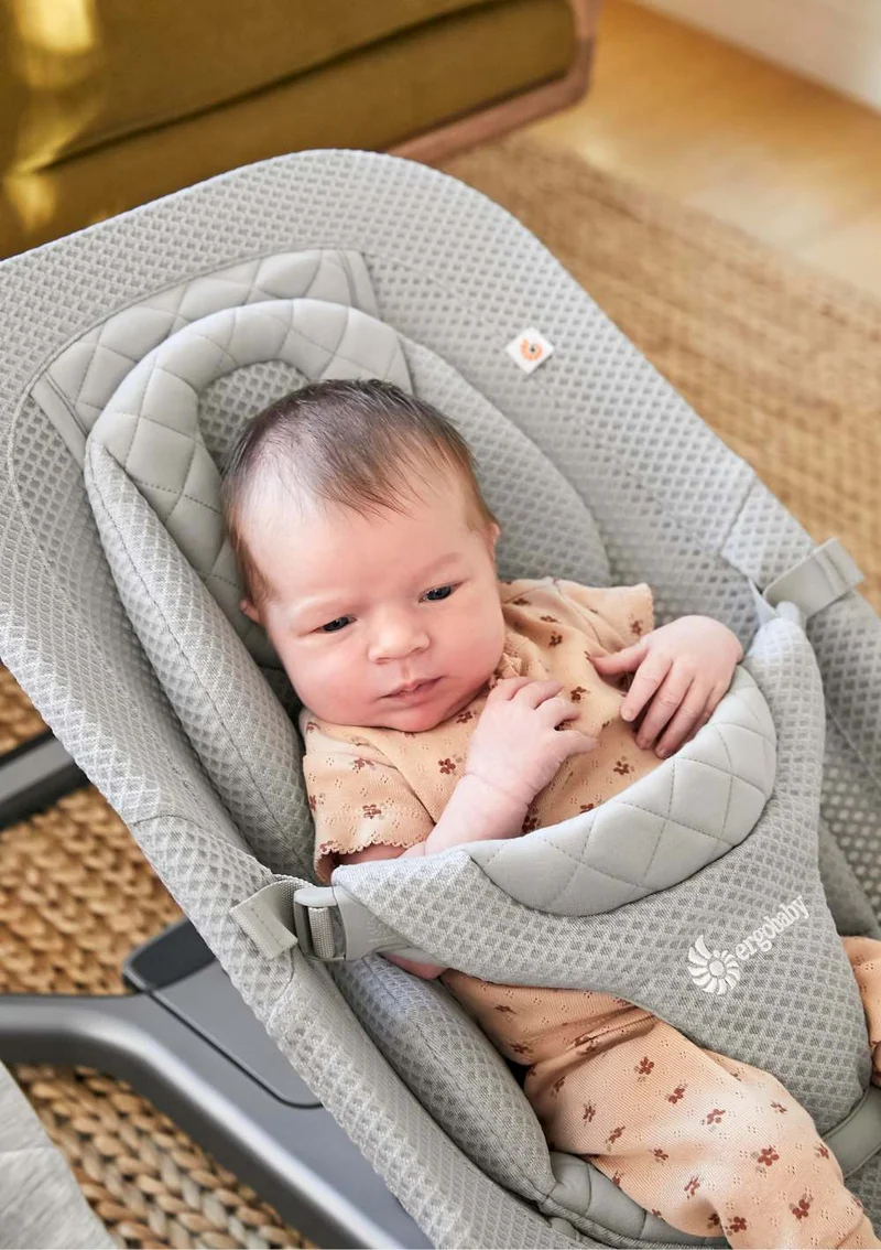 3-in-1 Babywippe 'Evolve' Mesh light grey