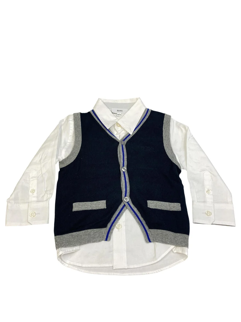 Hugo Boss Hemd Weste 80 | 12m