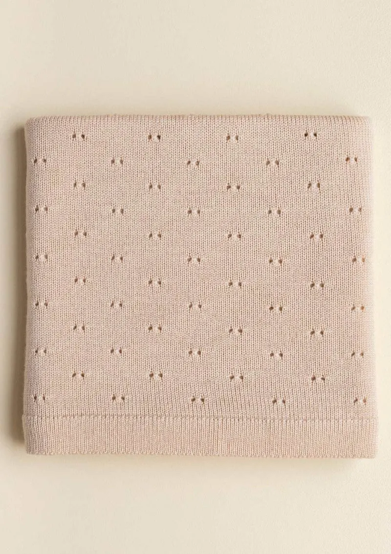 Merino Decke 'Bibi' Oat