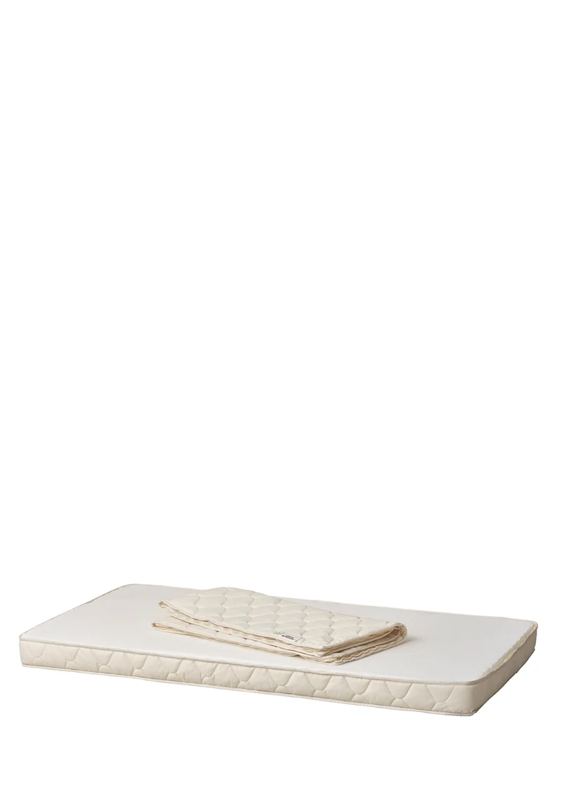Bettsofa 'Camp Nomad' Weiß / Eiche 180 x 90 cm