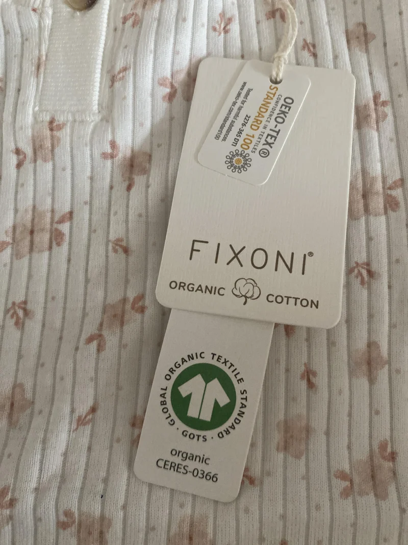 Fixoni Romper mit Blumen 74 | 09m