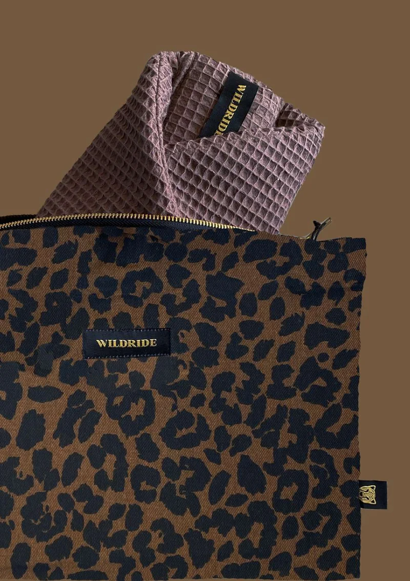 Aufbewahrungsbeutel Brown Leopard