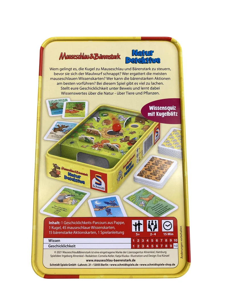 Schmidt Mauseschlau & Bärenstark Natur Detektive