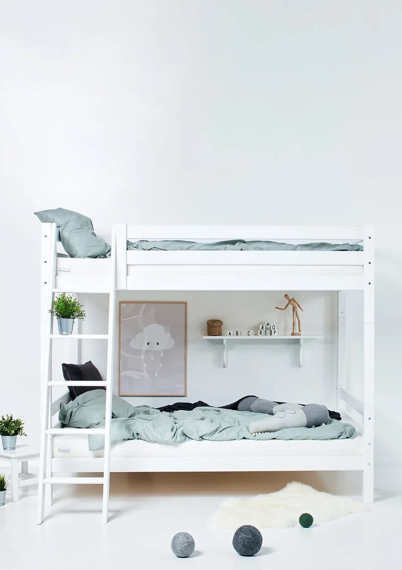 'ECO Luxury' Hohes Etagenbett weiß 200 x 120 cm