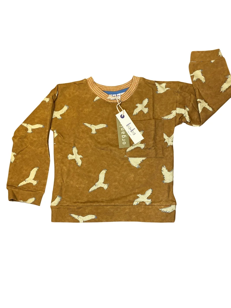 Ba*ba Sweatshirt mit Vögel 98 | 3yrs
