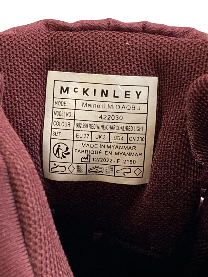 McKinley Aquabase 37 Schuhgröße