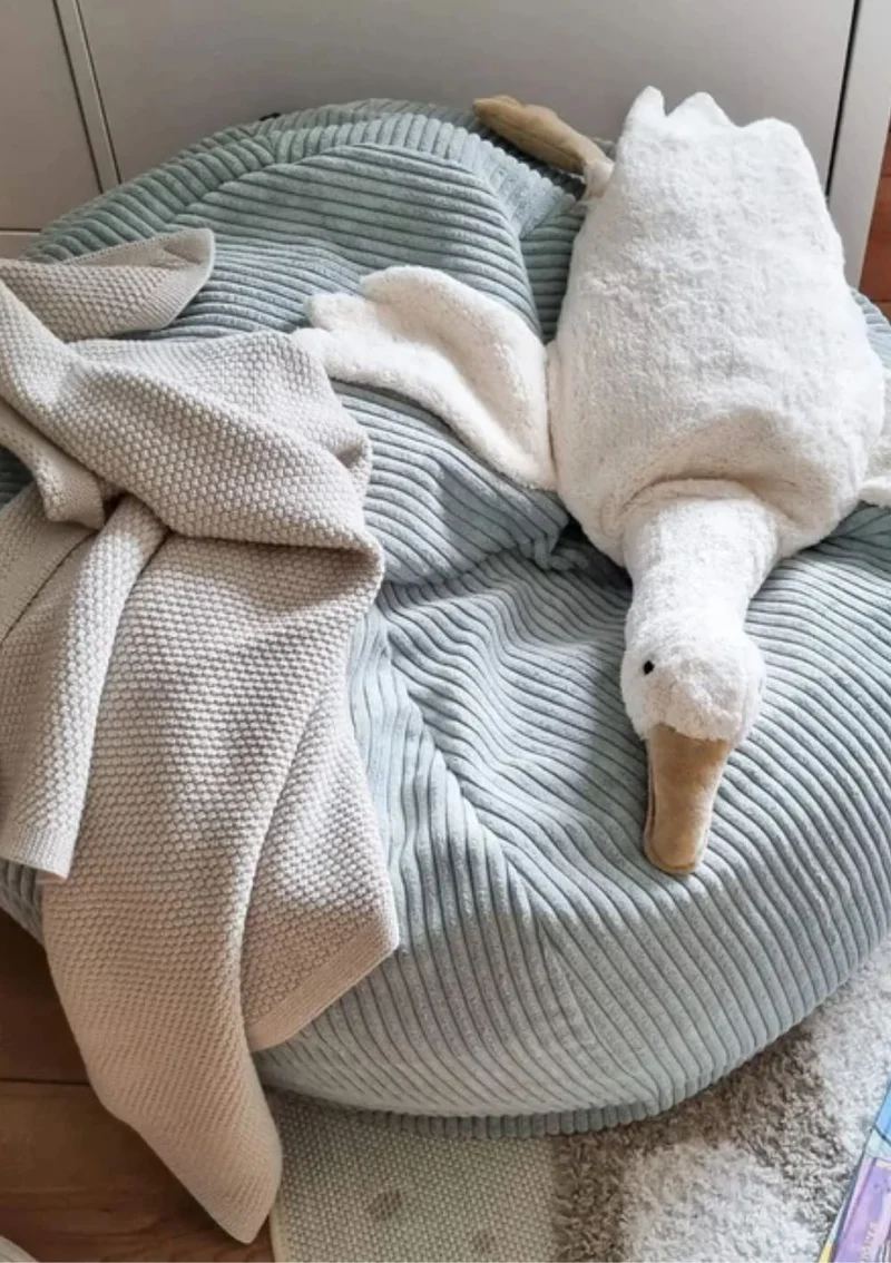 Sitzsack Cord Salbei Grün