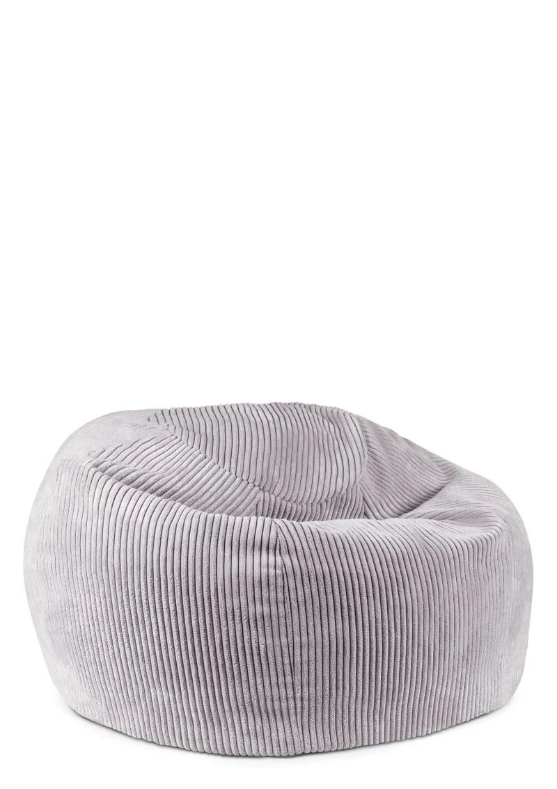 Sitzsack Cord Koala Grau