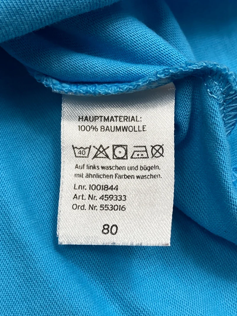 License Factory T-shirt Sesamstraße 80 | 12m
