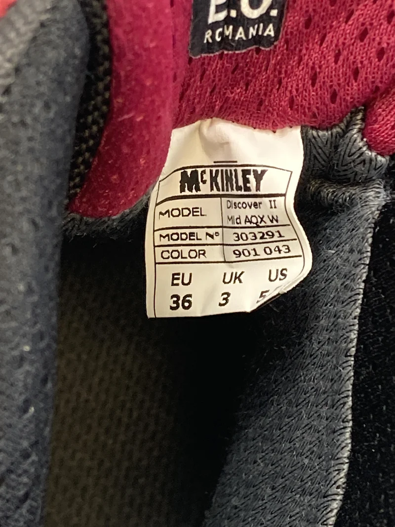 McKinley Trekkingschuhe 36 Schuhgröße