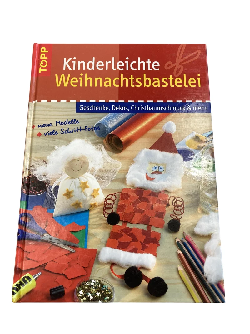 Topp Kinderleichte Weihnachtsbastelei