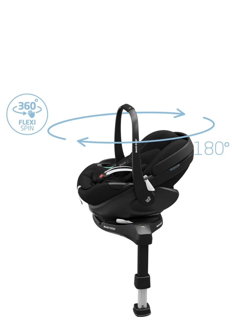 Babyschale 'Pebble 360 Pro 2' Twillic Black