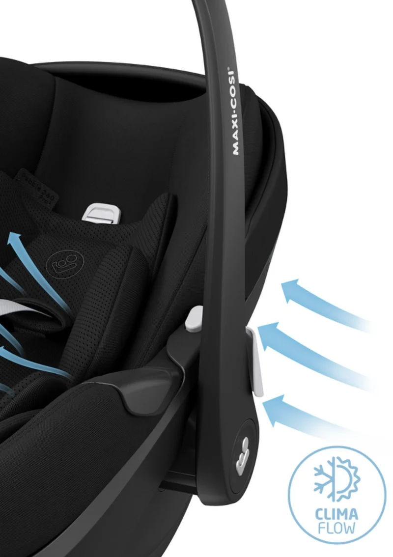 Babyschale 'Pebble 360 Pro 2' Twillic Black