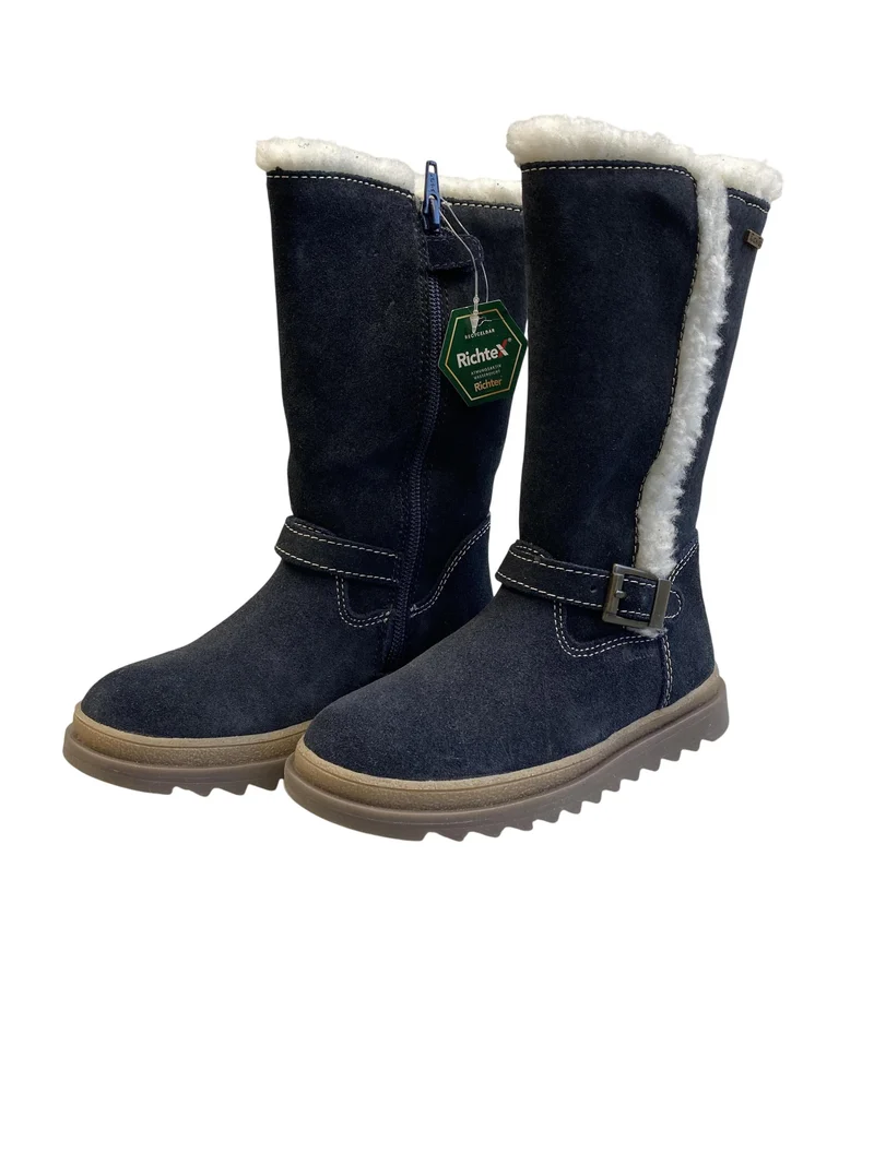 Richter Mädchen Leder-Boots 29 Schuhgröße