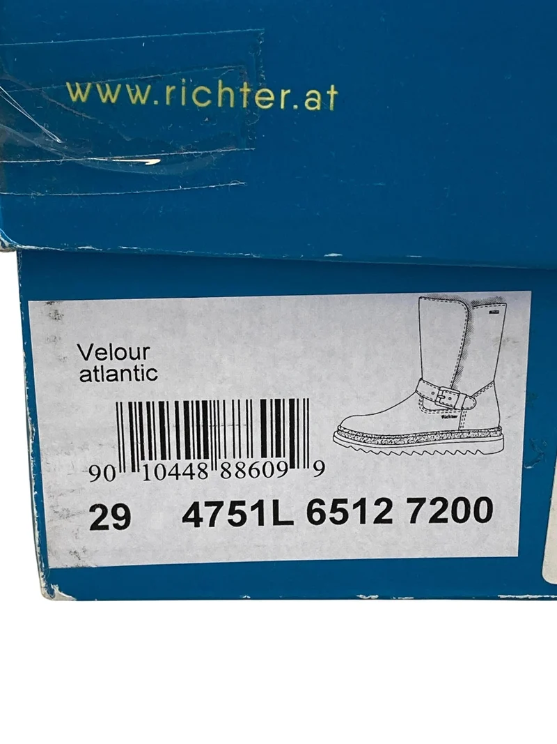 Richter Mädchen Leder-Boots 29 Schuhgröße