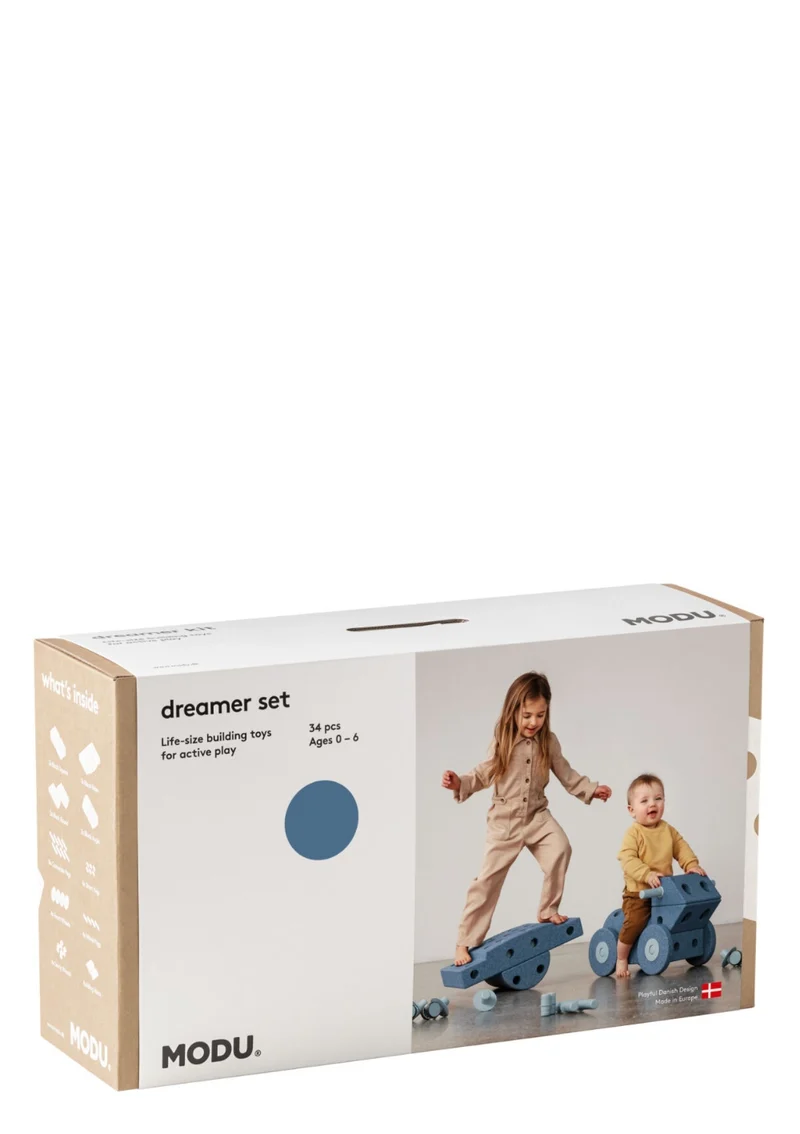 Bauspielzeug 'Dreamer-Set' 34-teilig Deep Blue / Sky Blue