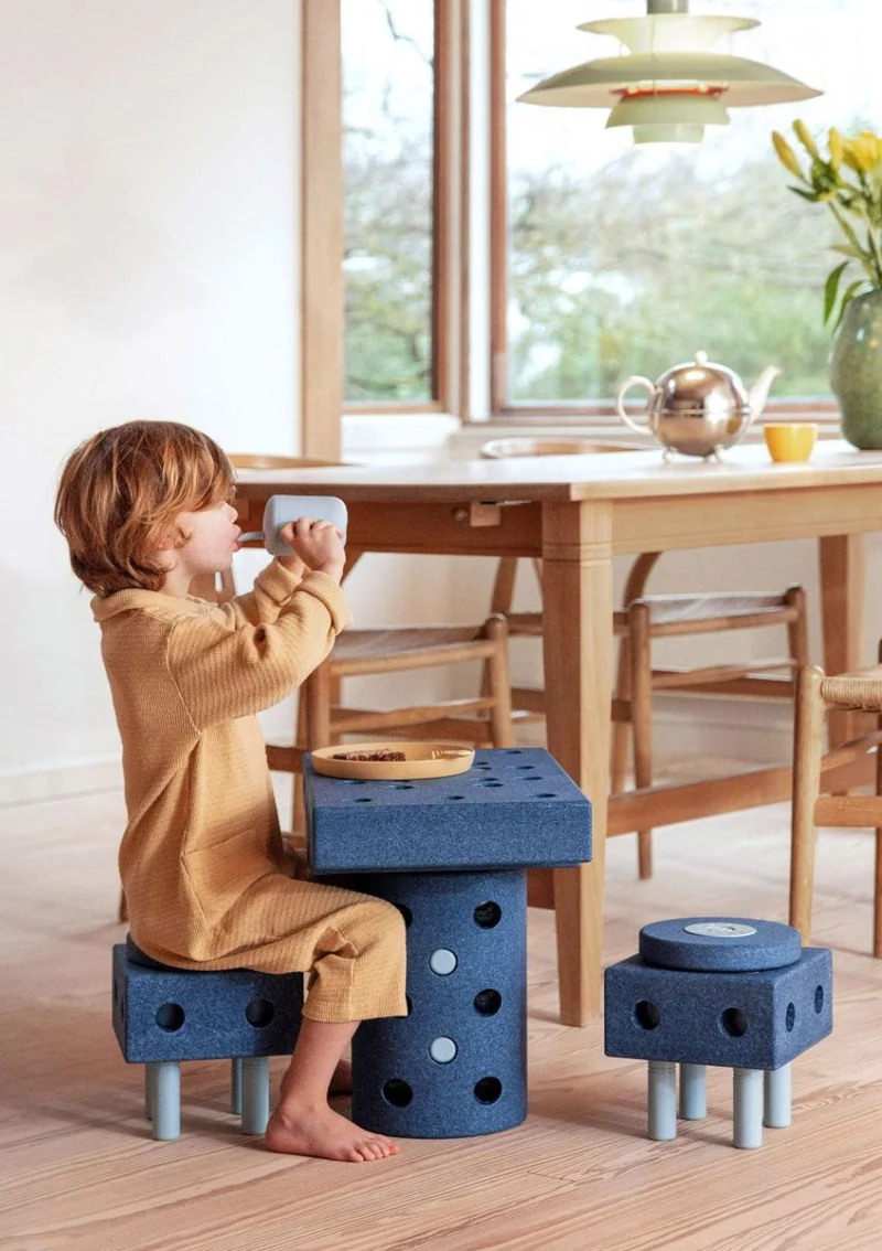 Bauspielzeug 'Dreamer-Set' 34-teilig Deep Blue / Sky Blue