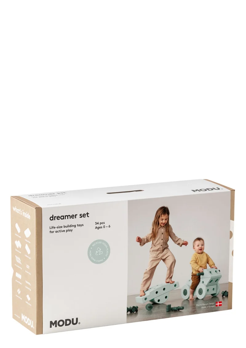 Bauspielzeug 'Dreamer-Set' 34-teilig Ocean Mint / Forest Green