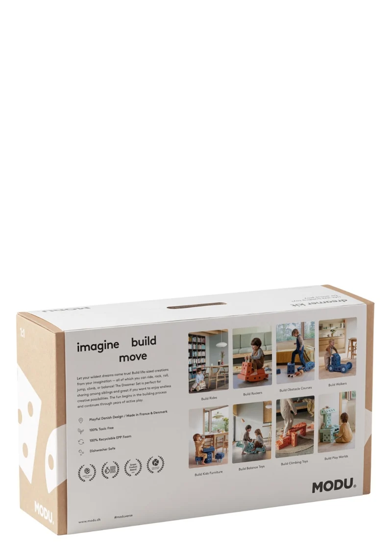 Bauspielzeug 'Dreamer-Set' 34-teilig Ocean Mint / Forest Green