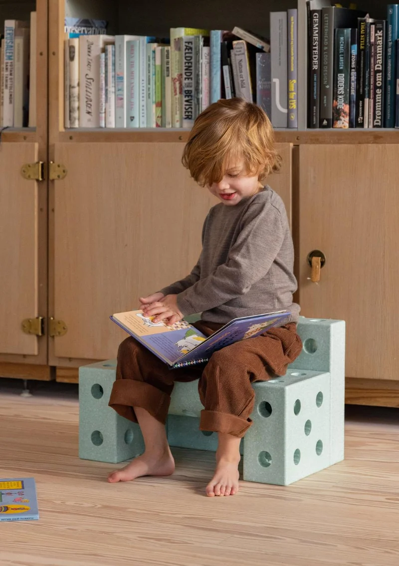 Bauspielzeug 'Dreamer-Set' 34-teilig Ocean Mint / Forest Green