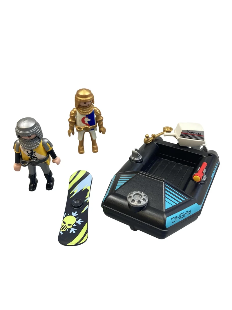 Playmobil Boot Snowboard Ritter diverses Zubehör