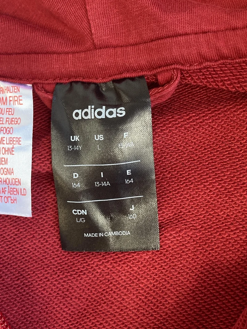 Adidas Sweatjacke 164 | 14yrs