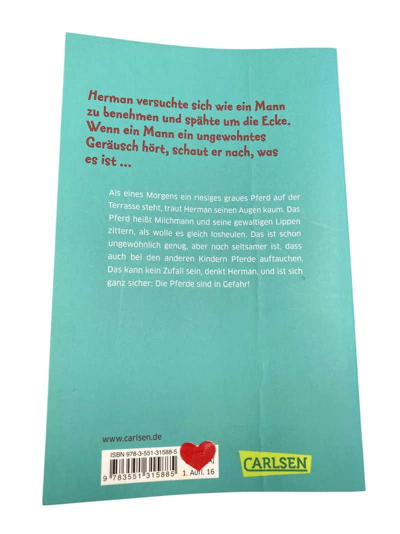 Carlsen Verlag Hilke Rosenboom - Ein Pferd namens Milchmann
