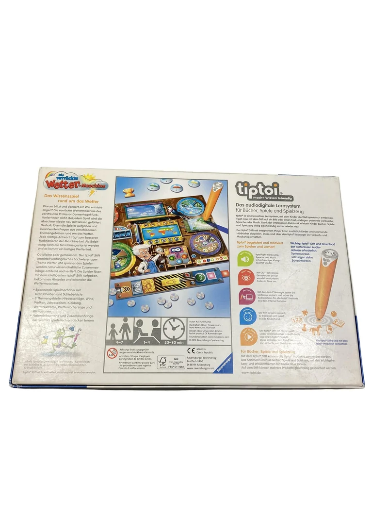 Ravensburger Tiptoi Die verrückte Wetter-Maschine