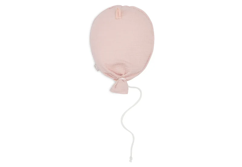 Rosa Luftballon aus Stoff als Dekoration für das Kinderzimmer