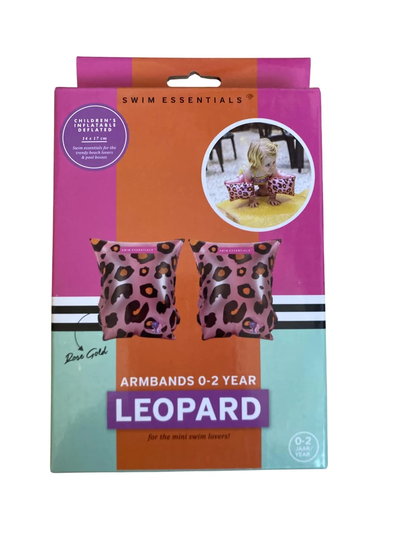 Swim essentials Schwimmflügel leo pink