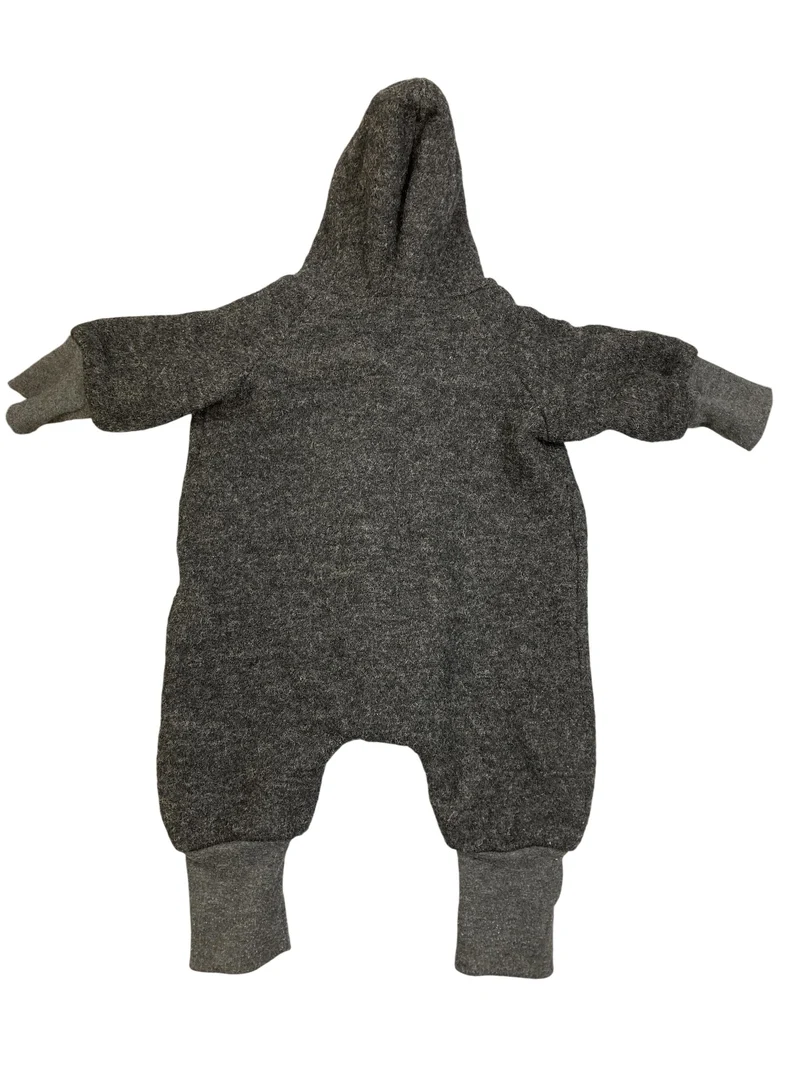 TK Handmade Wollwalkoverall mit Musselin gefüttert 68 | 06m