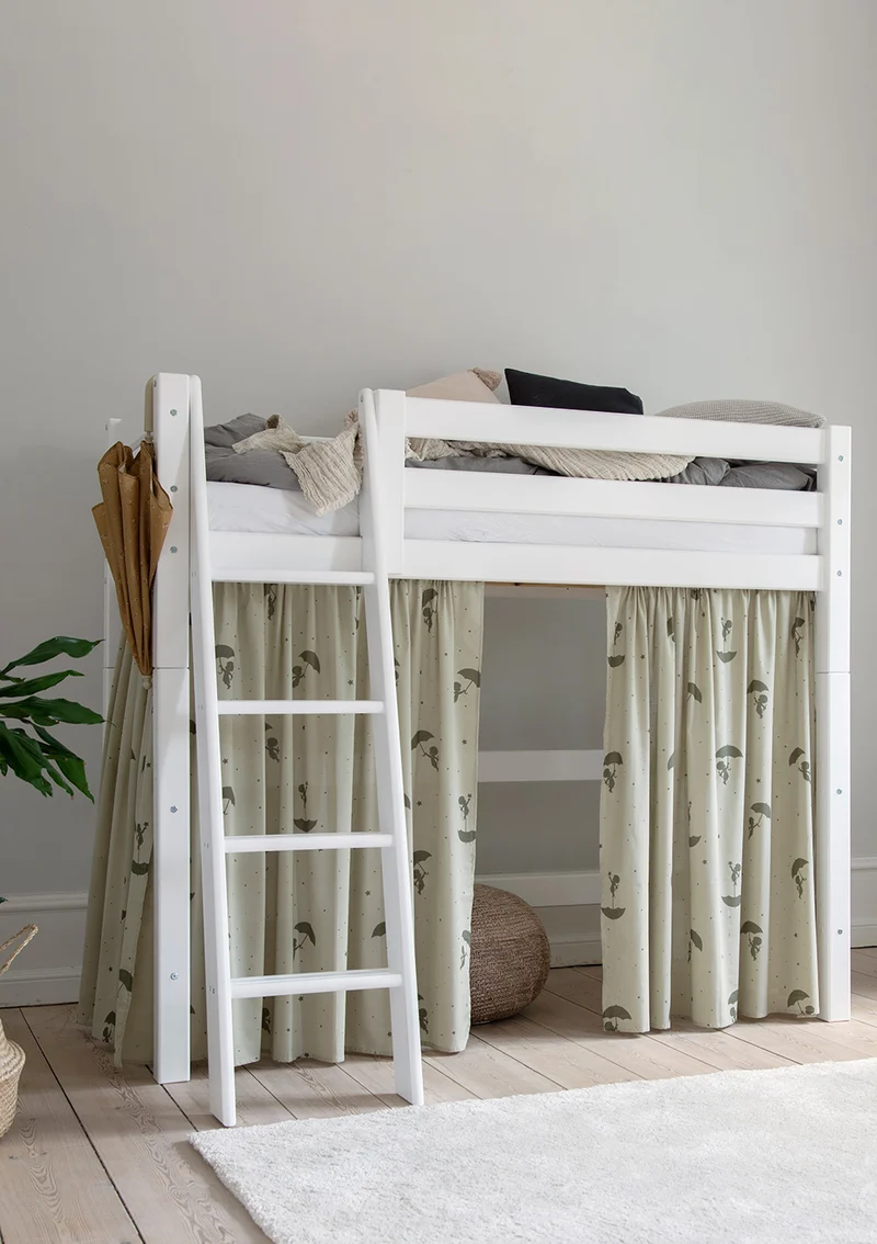 'ECO Luxury' Mittelhochbett weiß 160 x 70 cm
