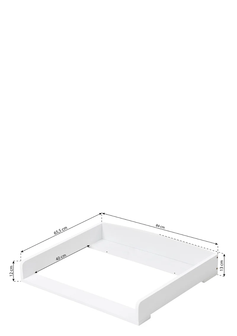 Wickelaufsatz 'CHRISTIAN' weiß