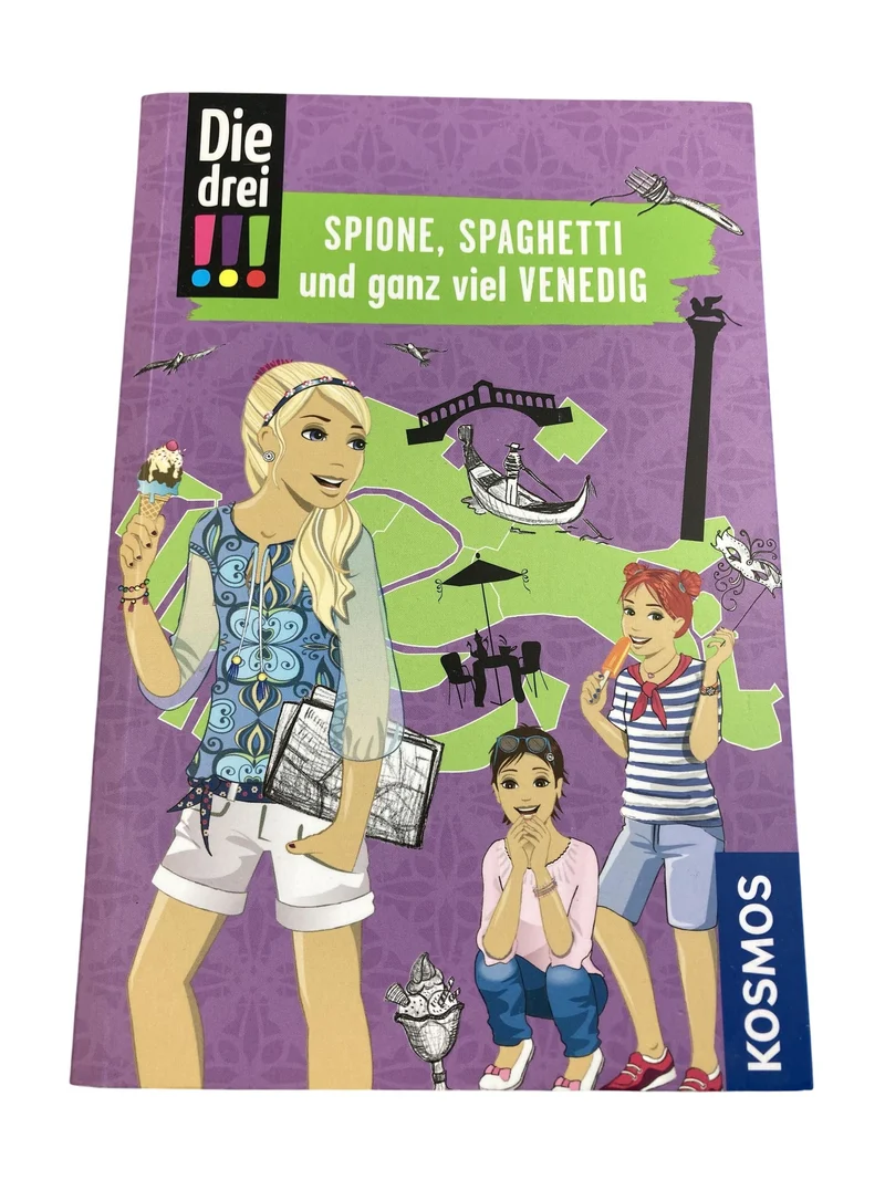 KOSMOS Die drei !!! - Spione, Spaghetti und ganz viel Venedig
