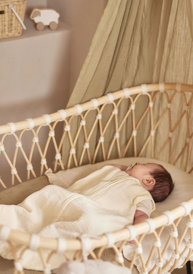 Musselin Baby Schlafsack TOG 0,5 Oatmeal