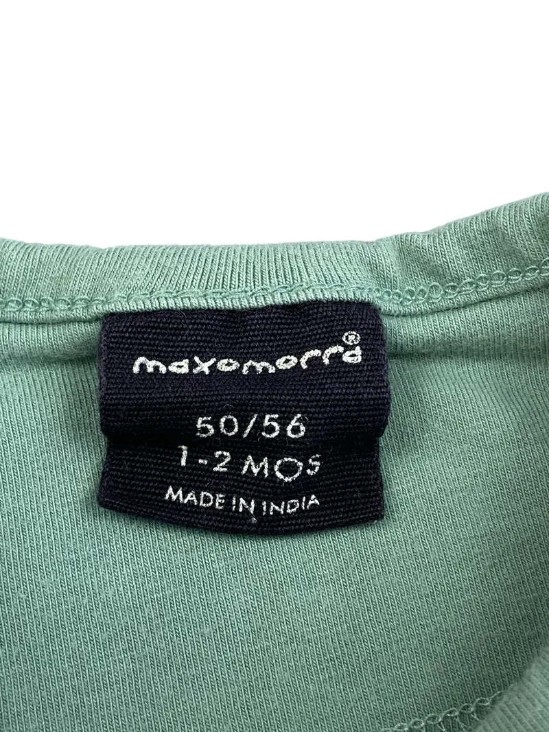 Maxomorra Strampler Zitronen 50/56