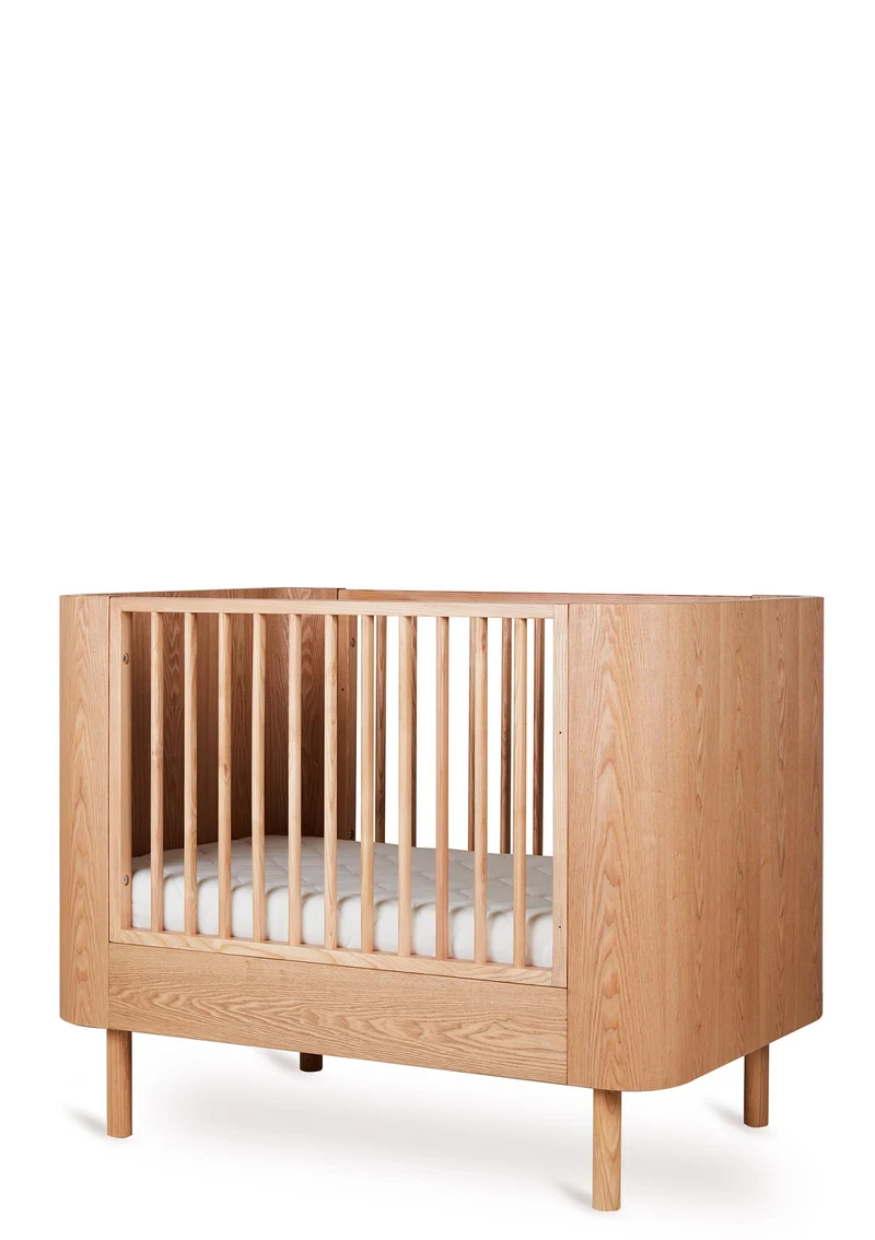 Babybett 'Yume' Natural Ash 110 x 70 cm