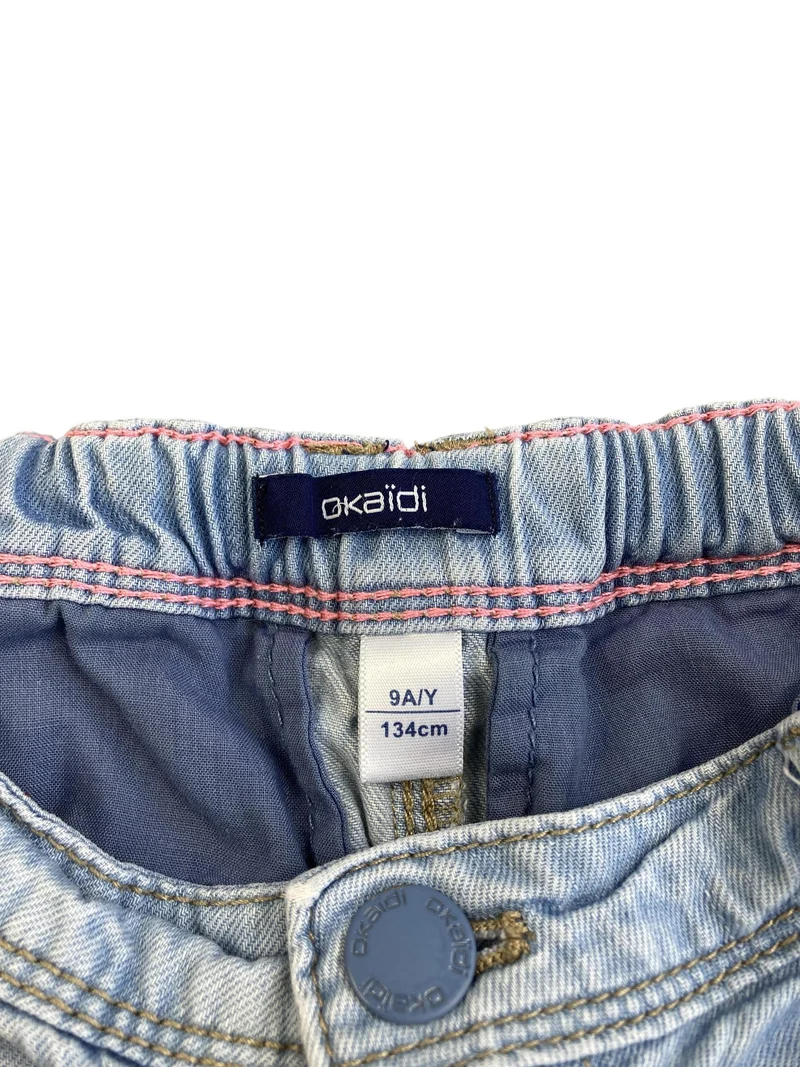 Okaidi Jeans Shorts 134 | 9yrs