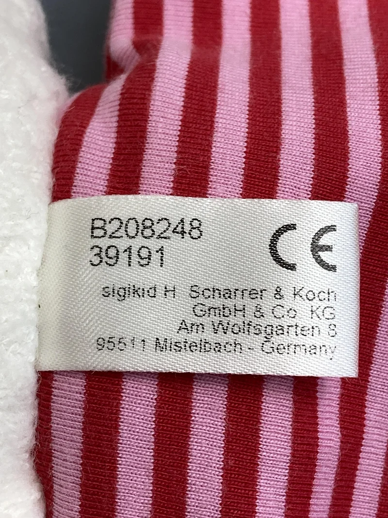 Sigikid Babyspielzeug Schmusetuch Rassel Bär