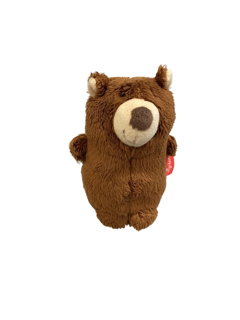 Sigikid Babyspielzeug Schmusetuch Rassel Bär