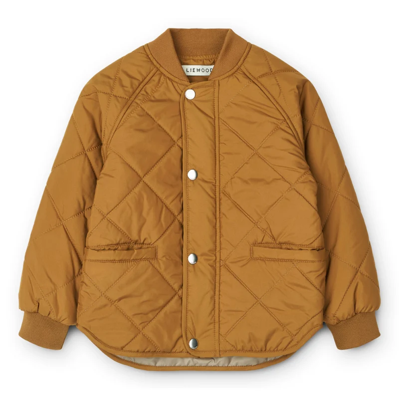 Wasserabweisendes Thermo Set mit Jacke und Hose in "Golden Caramell"