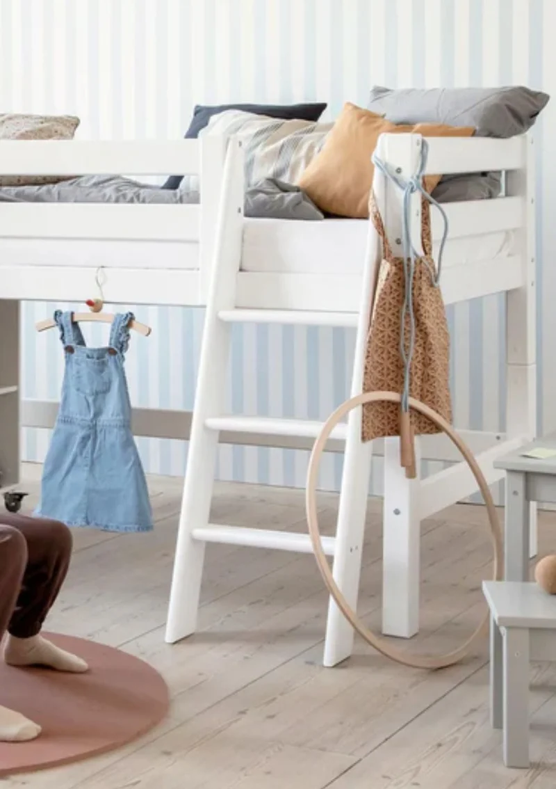 'ECO Luxury' Leiter weiß, schräg, verschiedene Größen